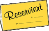 Reservierung
